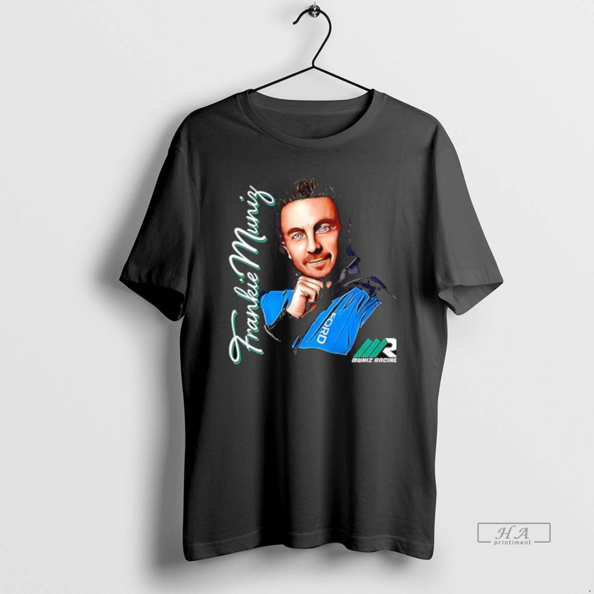 Official Trendy Frankie Muniz Glamour Shot Muniz Racing Graphic
