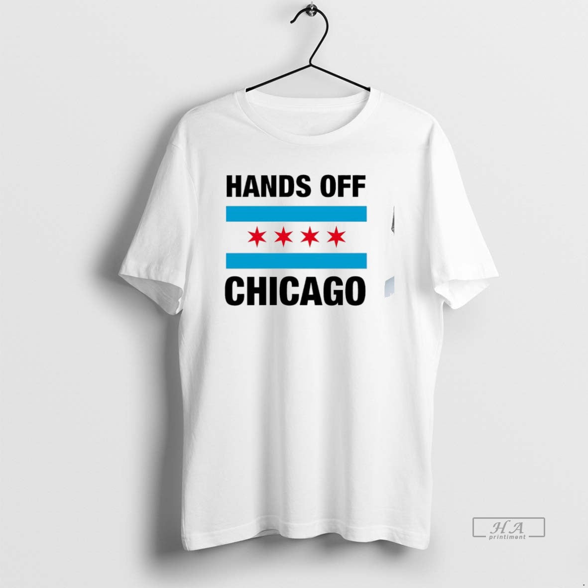 Official Trendy Hands Off Chicago Logo