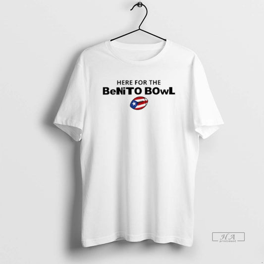 Official Trendy Here For The Benito Bowl Bad Bunny