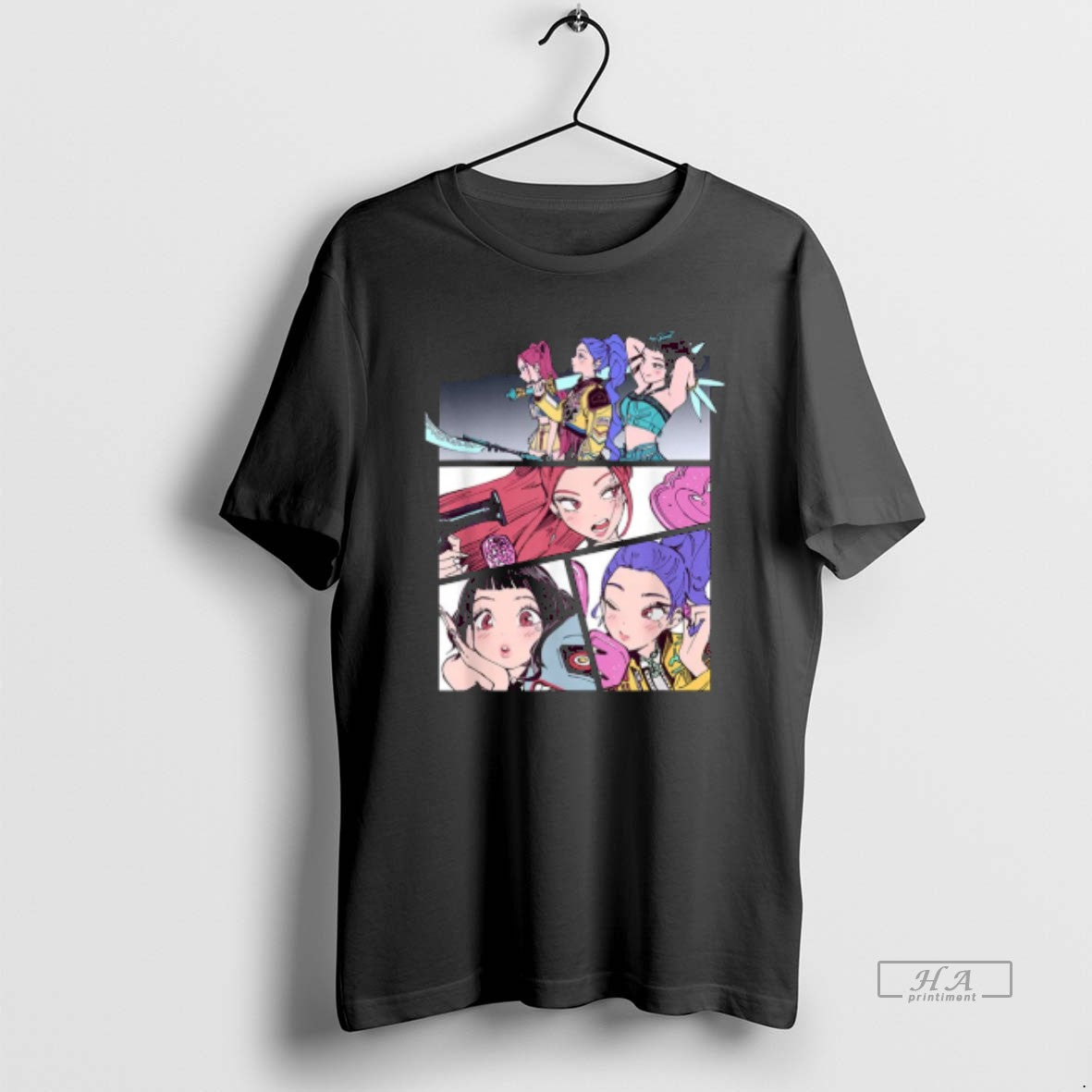 Official Trendy Huntrix Manhwa Panels Halloween