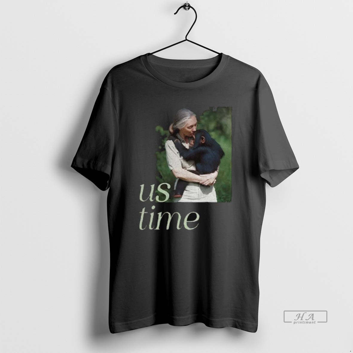 Official Trendy Jane Goodall Chimp Us Time