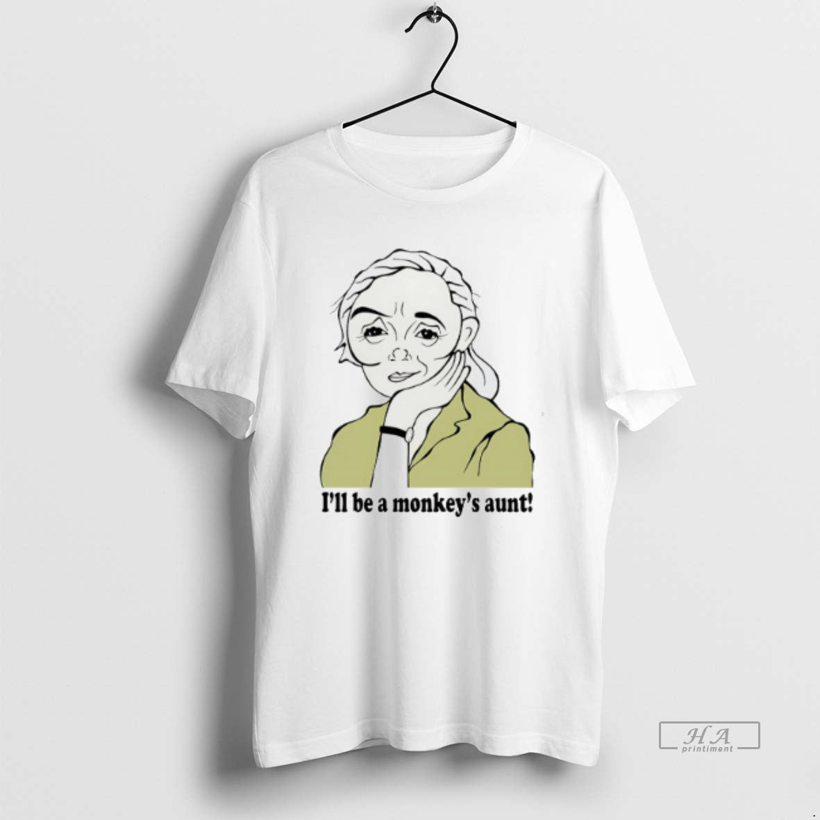 Official Trendy Jane Goodall Ill Be A Mokeys Aunt