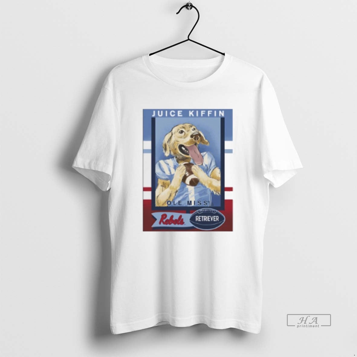 Official Trendy Juice Kiffin Ole Miss Football Dog Card