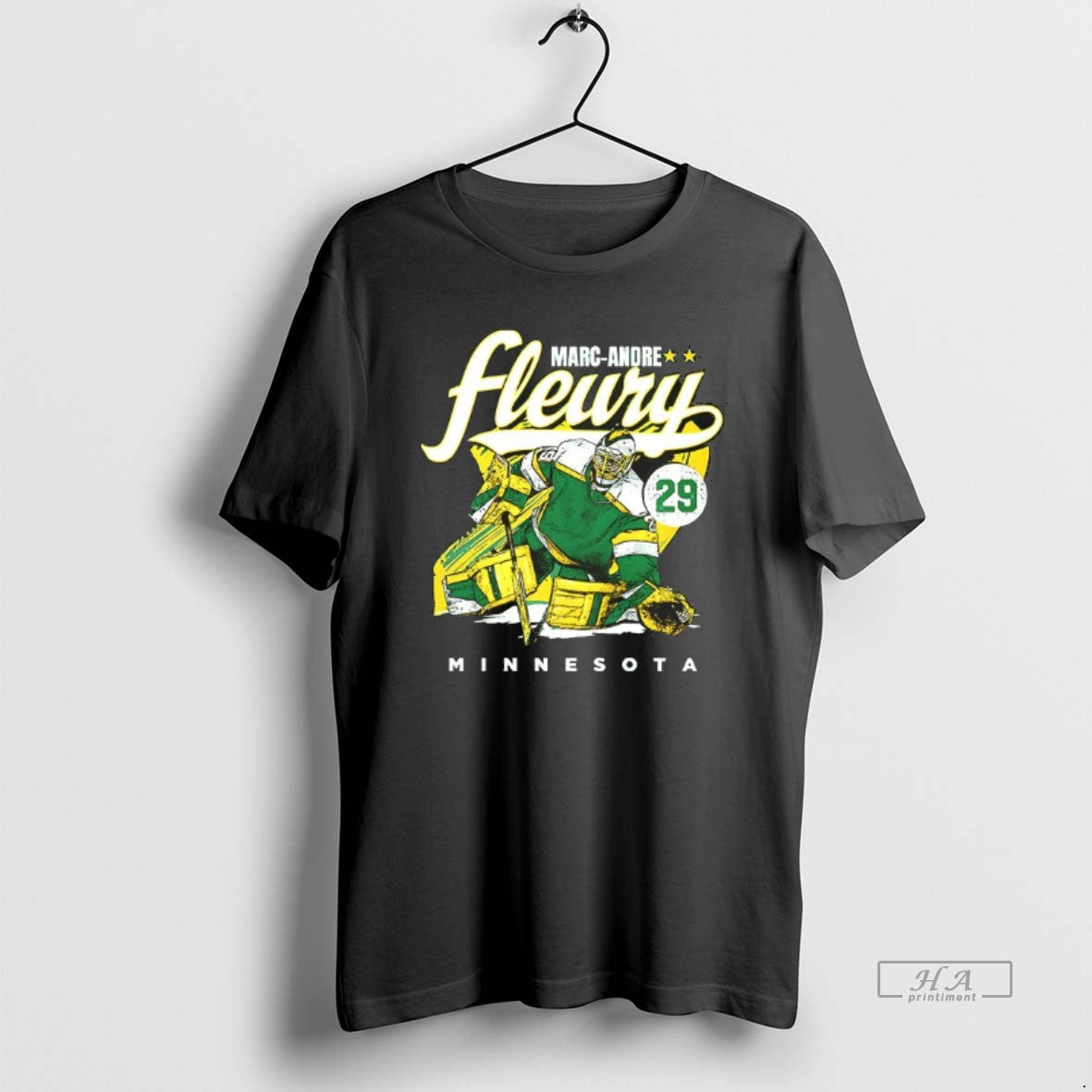 Official Trendy Marc Andre Fleury Minnesota Wild Hockey 2025 Nhl Signature