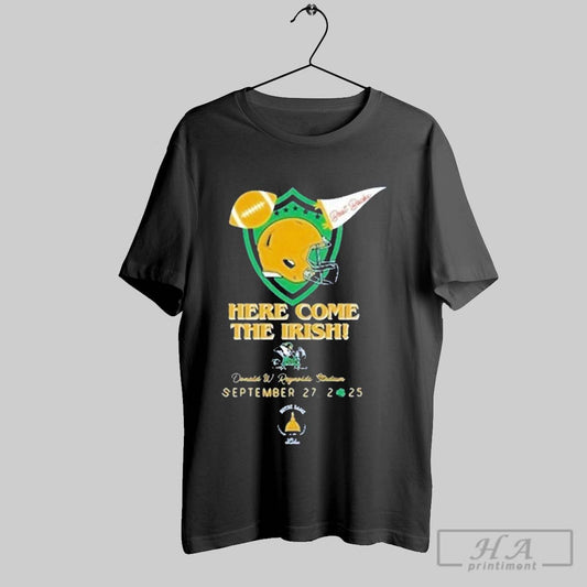 Official Trendy Notre Dame Fighting Irish Here Come The Irish Game Day 2025