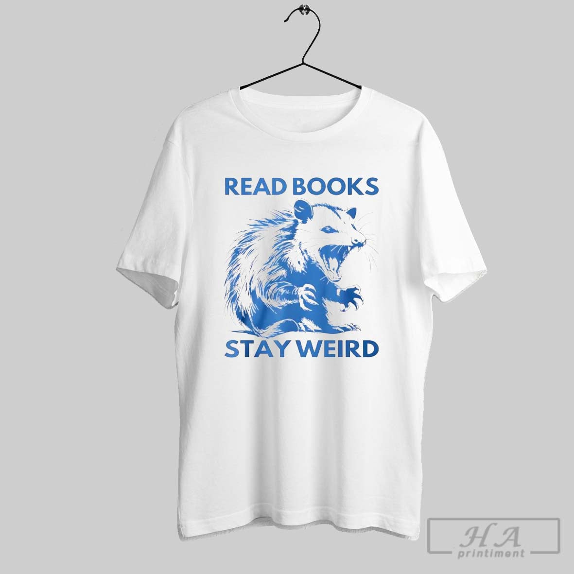 Official Trendy Opossum Read Books Stay Weird