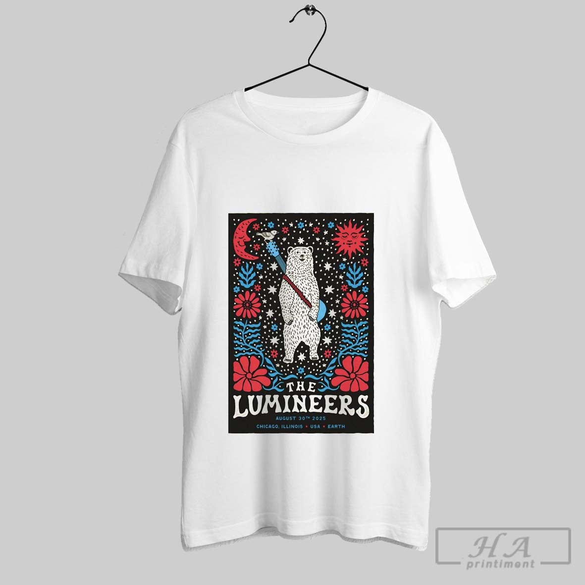 Official Trendy Poster The Lumineers August 30 2025 Soldier Field In Chicago Il Usa Earth
