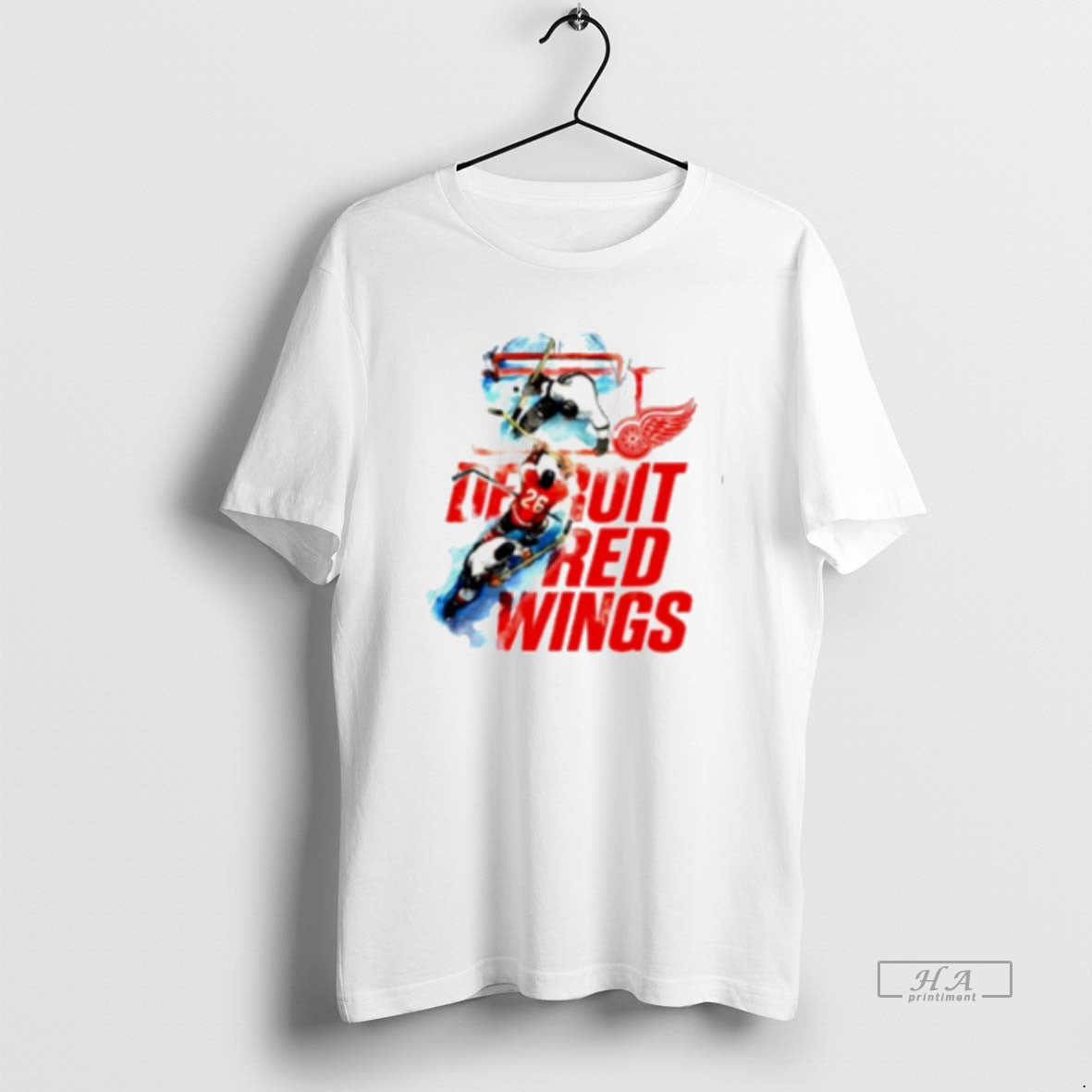Official Trendy Sana X Detroit Red Wings Hockey Graphic