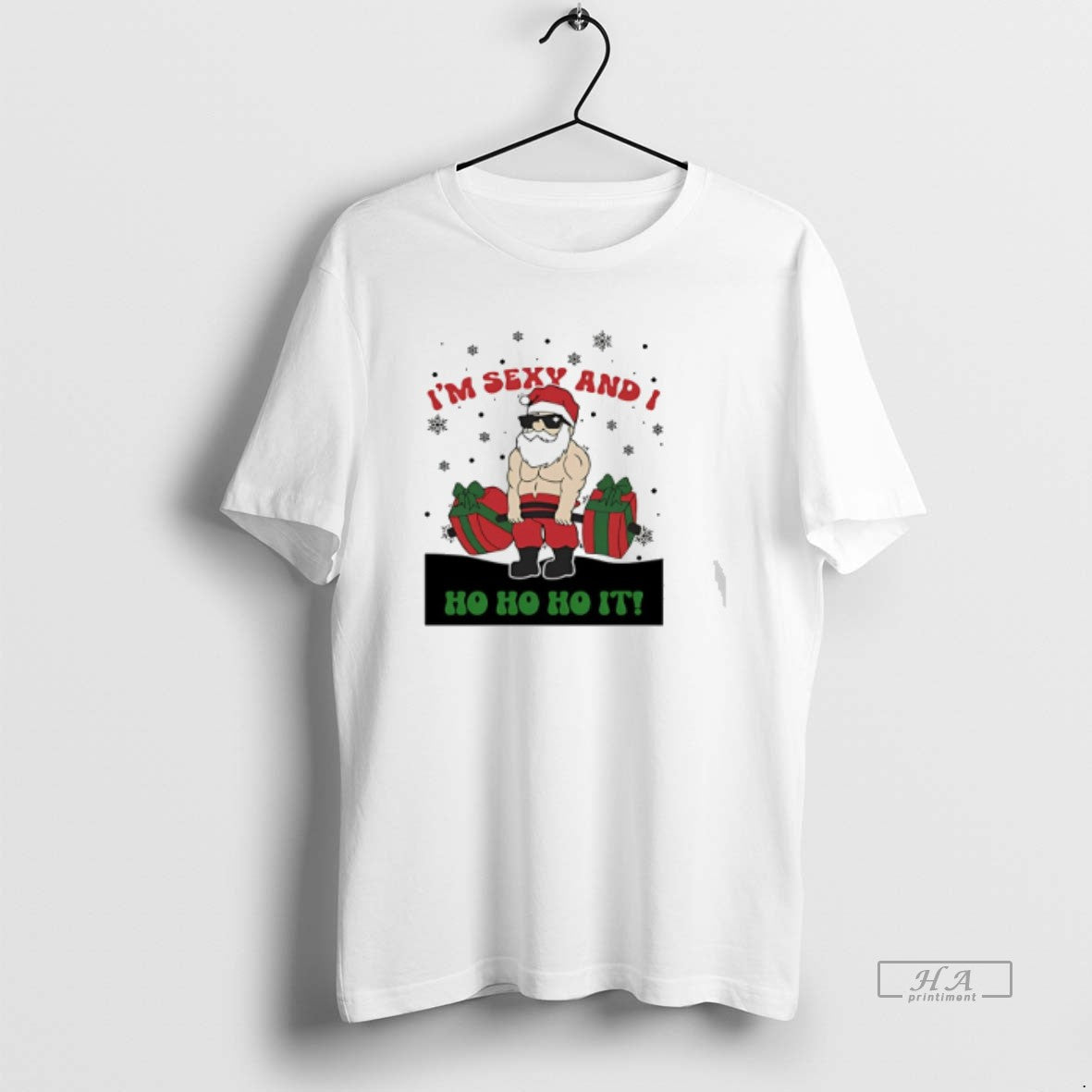 Official Trendy Santa Claus Im Sexy And I Ho Ho It Christmas