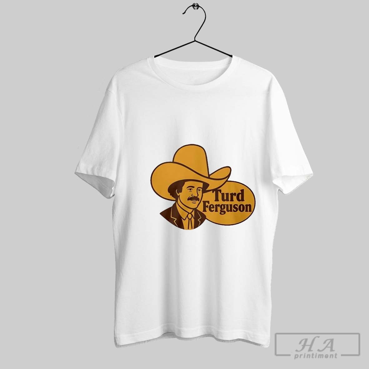 Official Trendy Turd Ferguson Logo Parody