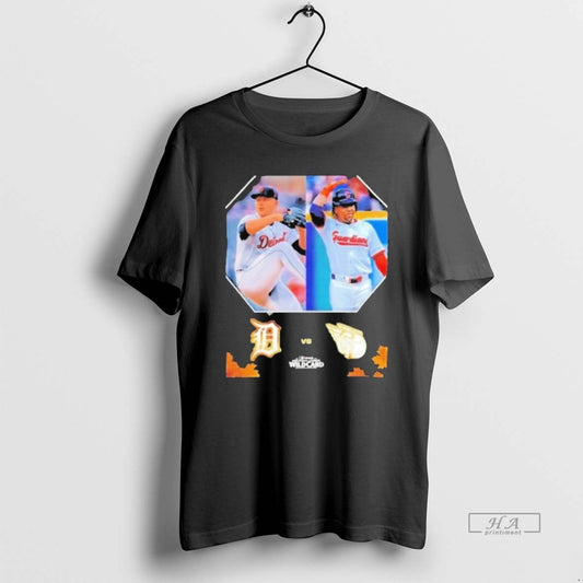 Official Trendy Trendy Detroit Tigers Vs Guardians 2025 Mlb American League Wild Card
