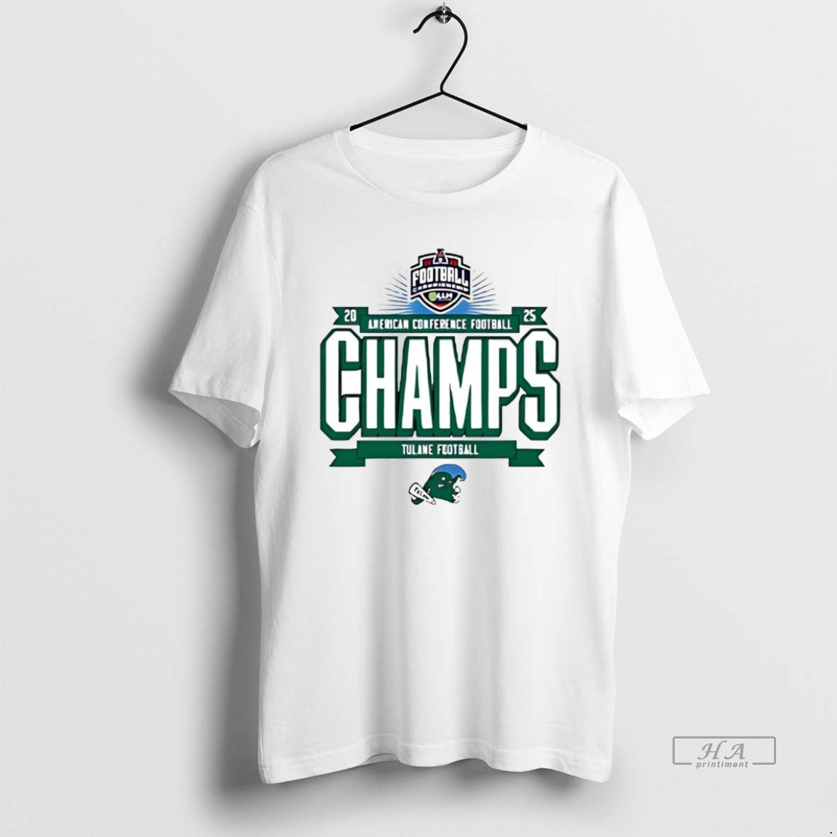 Official Tulane Green Wave 2025 American Championship 2 Sided T-Shirts, Hoodie, Sweatshirt | WearSparks.com