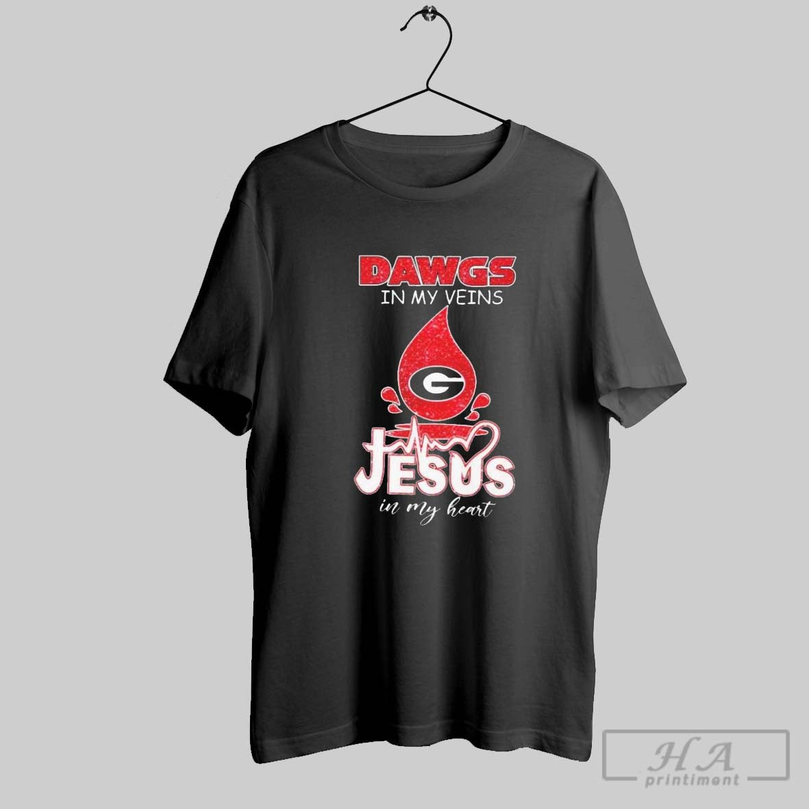 Official Uga Dawgs In My Veins Jesus In My Heart