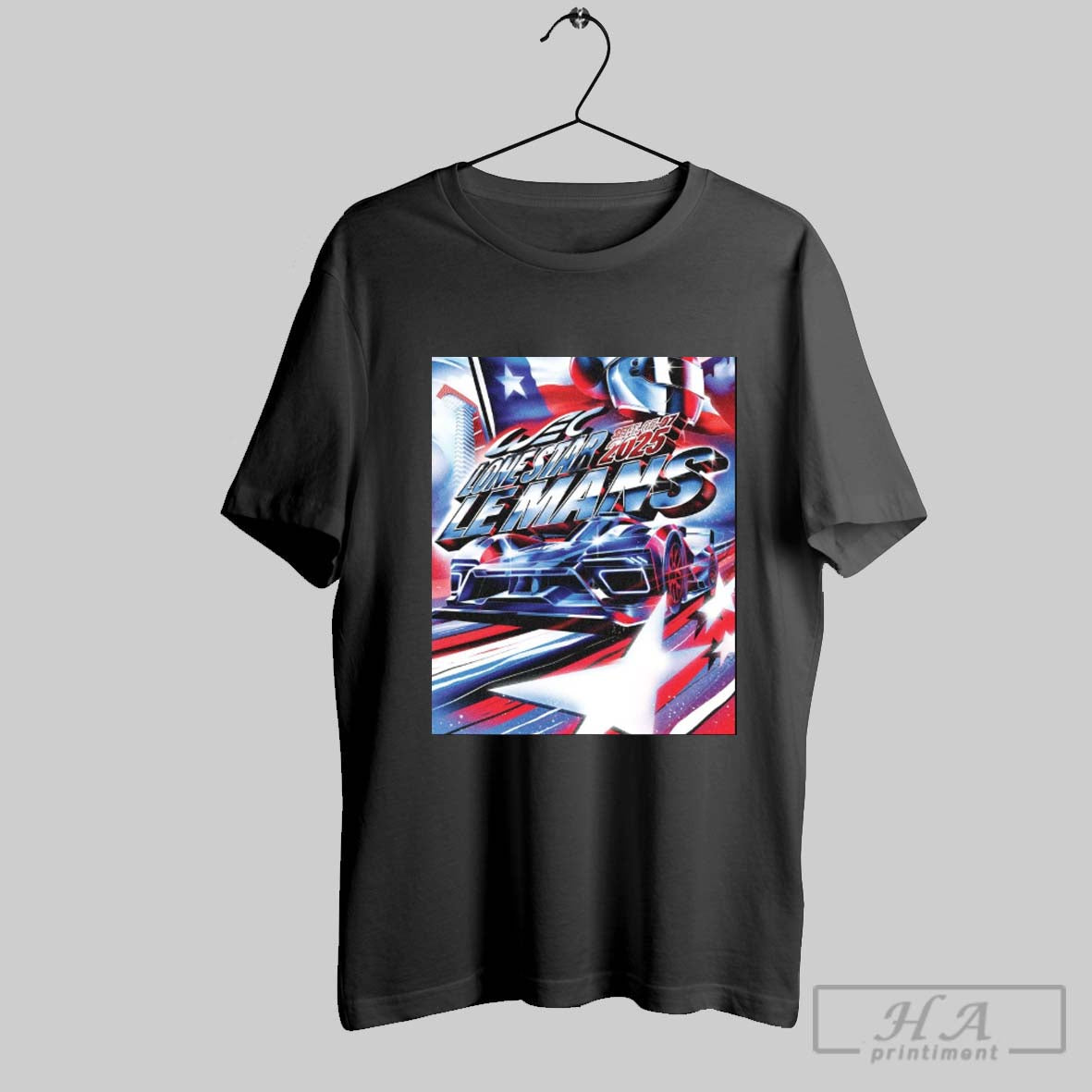 Official Wec Lone Star Le Mans September 5th 7th 2025 Artwork Poster