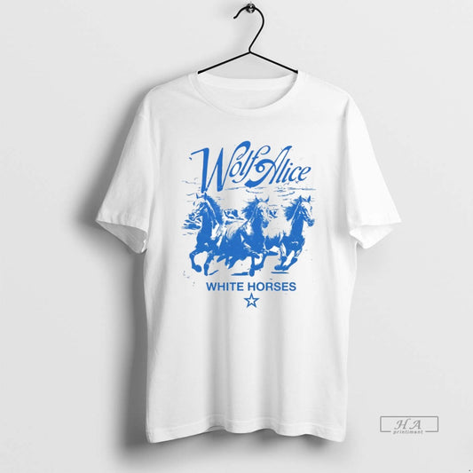 Official Wolf Alice White Horses Circle T-Shirts, Hoodie, Sweatshirt | WearSparks.com