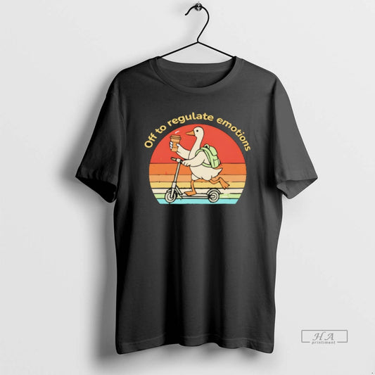 Official H9kuipky Off Regulate Emotions Humor Goose Mental Health Counselor T-Shirt, Sweatshirt, Hoodie