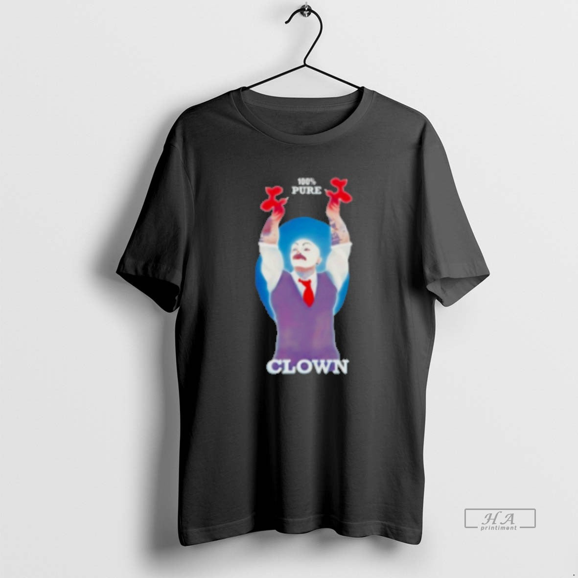 Official Hungry Clown 100 Percent Pure Classic Womens T-Shirts, Hoodie, Sweatshirt | WearSparks.com