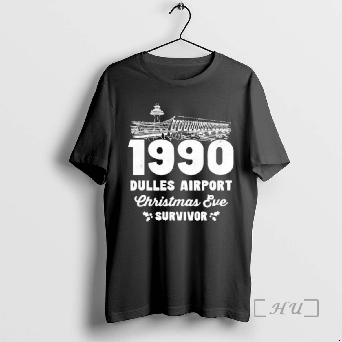 Officials 1990 Dulles Airport Christmas Eve Survivor T-Shirts, Hoodie, Sweatshirt | WearSparks.com