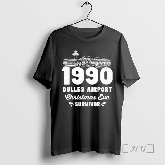 Officials 1990 Dulles Airport Christmas Eve Survivor T-Shirts, Hoodie, Sweatshirt | WearSparks.com