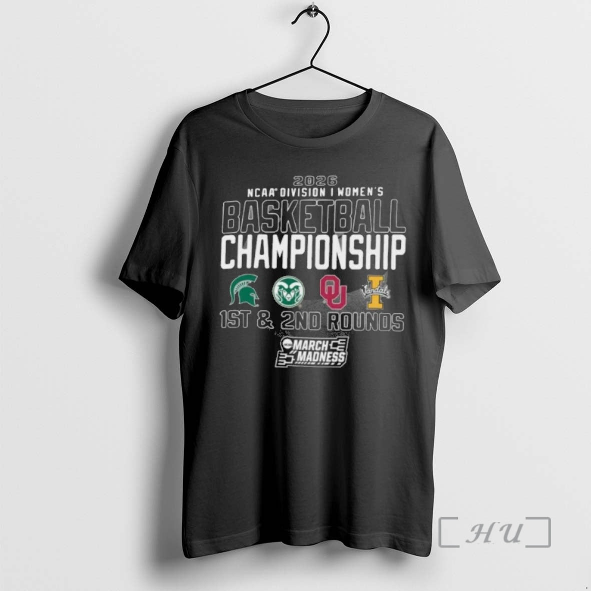 Officials 1st 2nd Rounds 2026 Ncaa Di Womens Basketball Championship Norman Ok Premium T Shirts