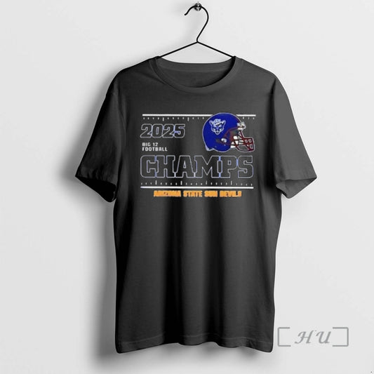 Officials 2025 Byu Cougars Big 12 Football Champs Helmet T-Shirts, Hoodie, Sweatshirt | WearSparks.com