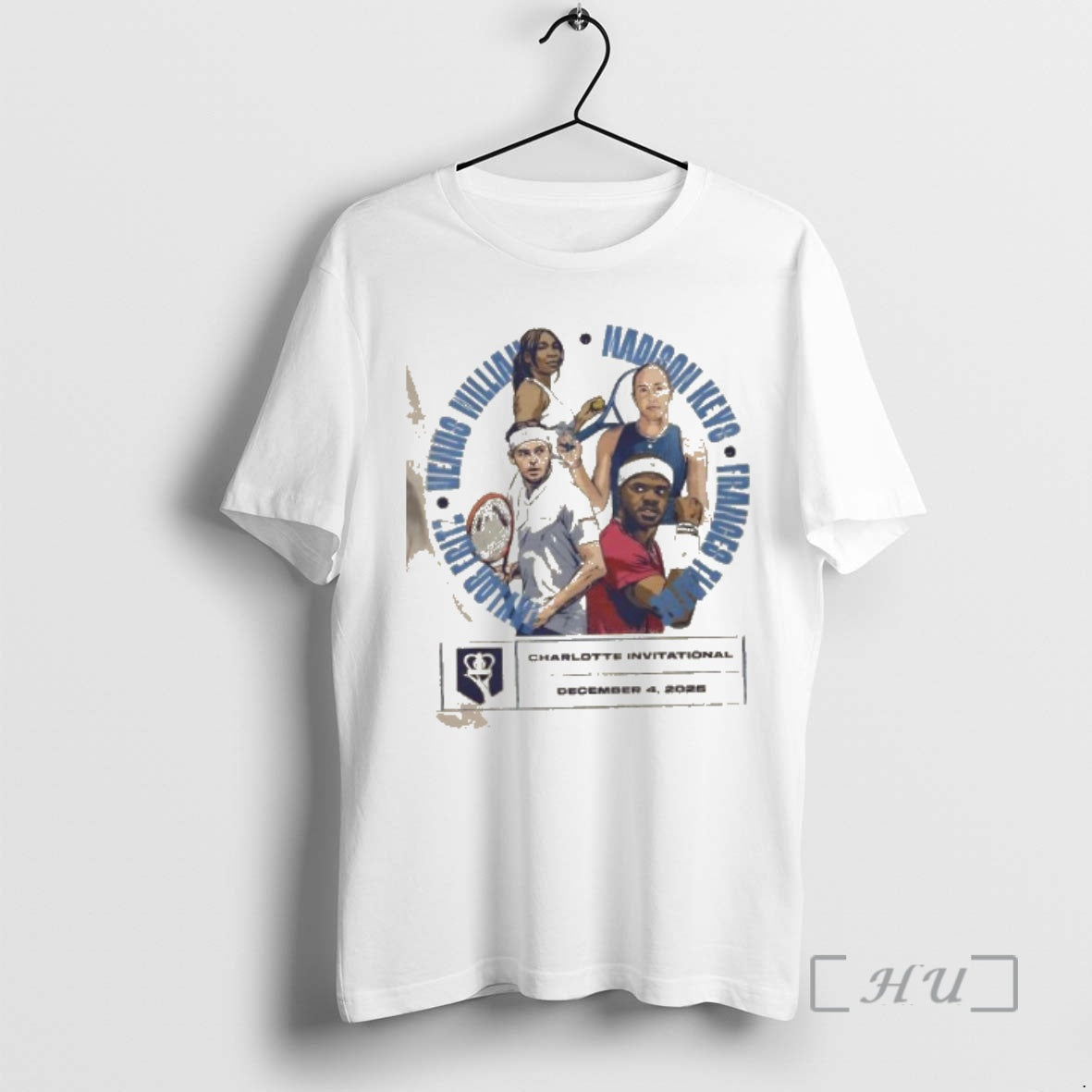 Officials 2025 Charlotte Invitational Taylor Fritz Venus Williams Madison Keys Frances Tiafoe Premium T Shirts Hoodie,...