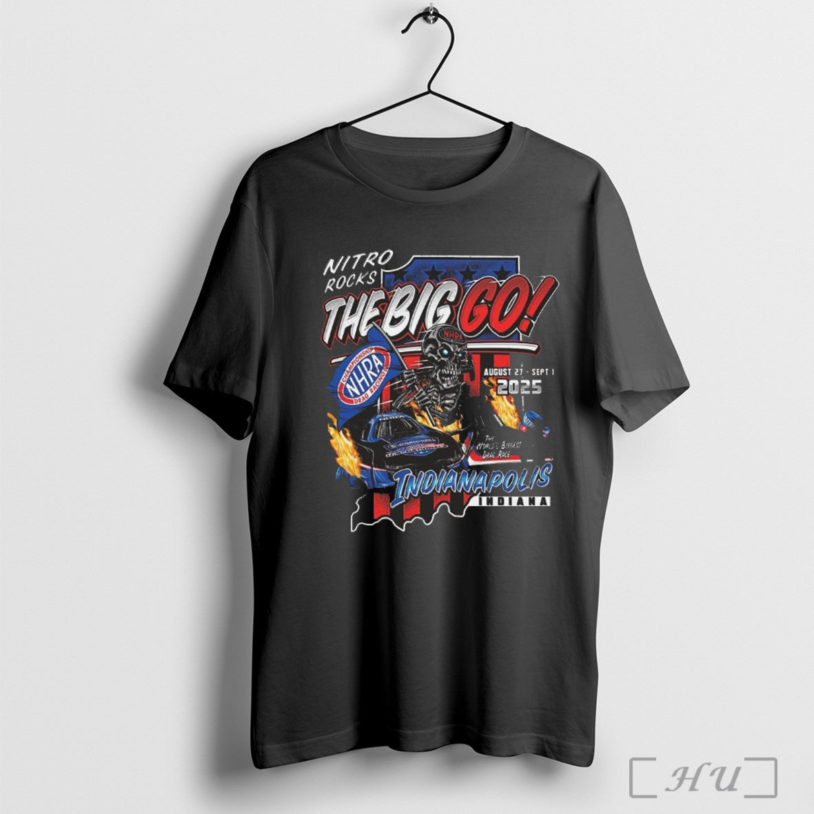 Officials 2025 Cornwell Quality Tools Nhra U S Nationals Nitro Junkie T Shirt