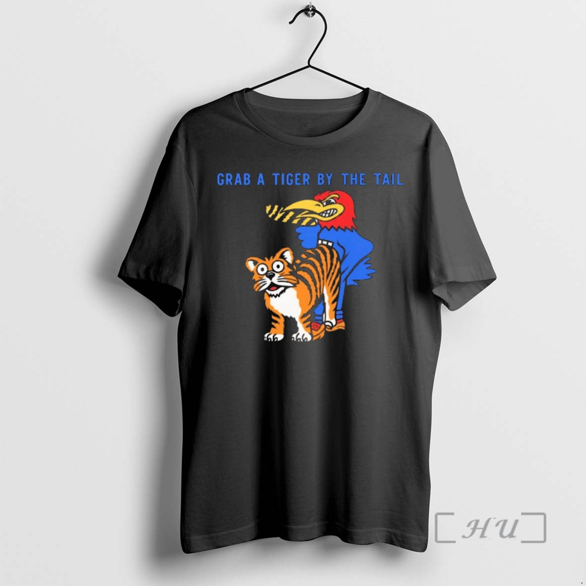 Officials 2025 Grab A Tiger By The Tail Kansas Jayhawks Vs Missouri Tigers Premium T-Shirts, Hoodie, Sweatshirt