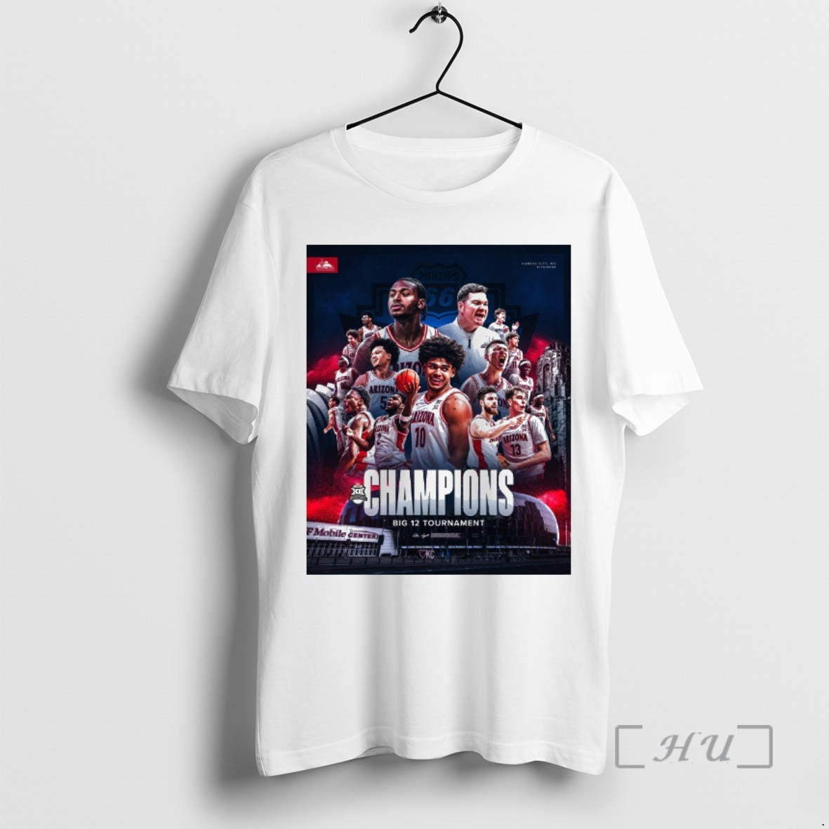 Officials 2026 Big 12 Tournament Basketball Tournament Arizona Wildcats Mens Basketball Premium T Shirts Sweater