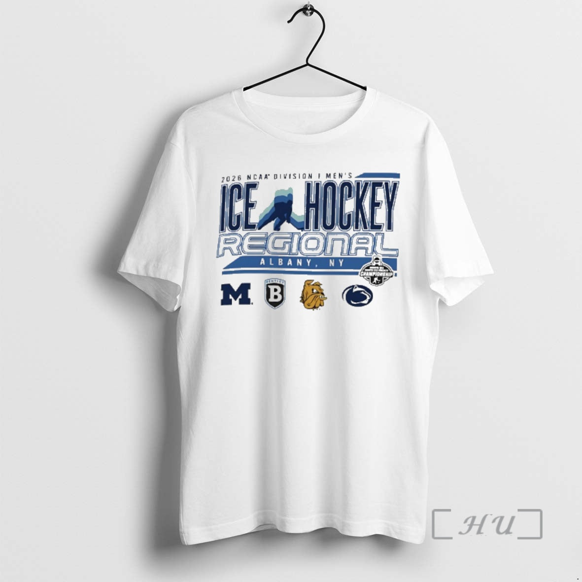 Officials 2026 D I Mens Ice Hockey Regional Logos Albany Ny Premium T Shirts Sweater
