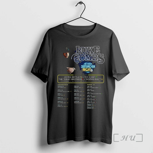 Officials 2026 Luke Combs My Kinda Saturday Night Tour T-Shirts, Hoodie, Sweatshirt | WearSparks.com