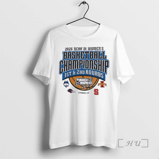 Officials 2026 Ncaa Di Womens Basketball 1st 2nd Rounds Storrs Ct Premium T Shirts Sweater
