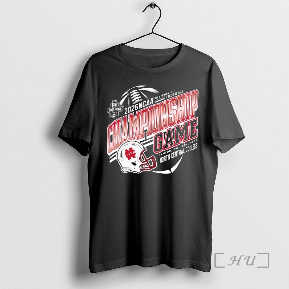 Officials 2026 Ncaa Division Iii Football Championship Game Canton Oh January 4 North Central College T-Shirts, Hoodie,...