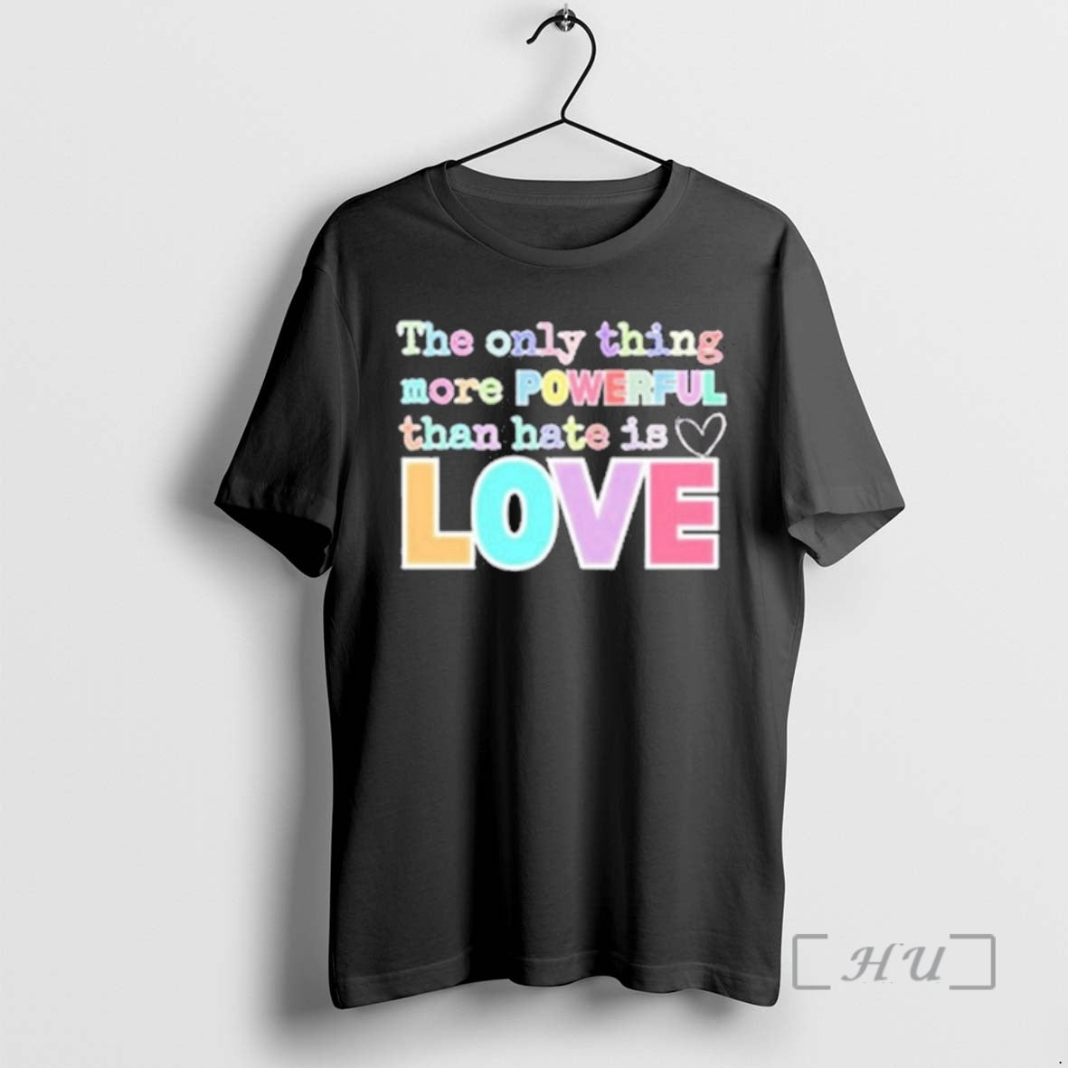 Officials 2026 The Only Thing More Powerful Than Hate Is Love Bad Bunny Premium T-Shirts, Hoodie, Sweatshirt | WearSparks.com