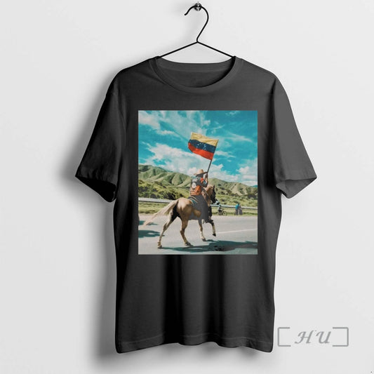 Officials 2026 Venezuelan Man Riding A Horse Free Venezuela T-Shirts, Hoodie, Sweatshirt | WearSparks.com