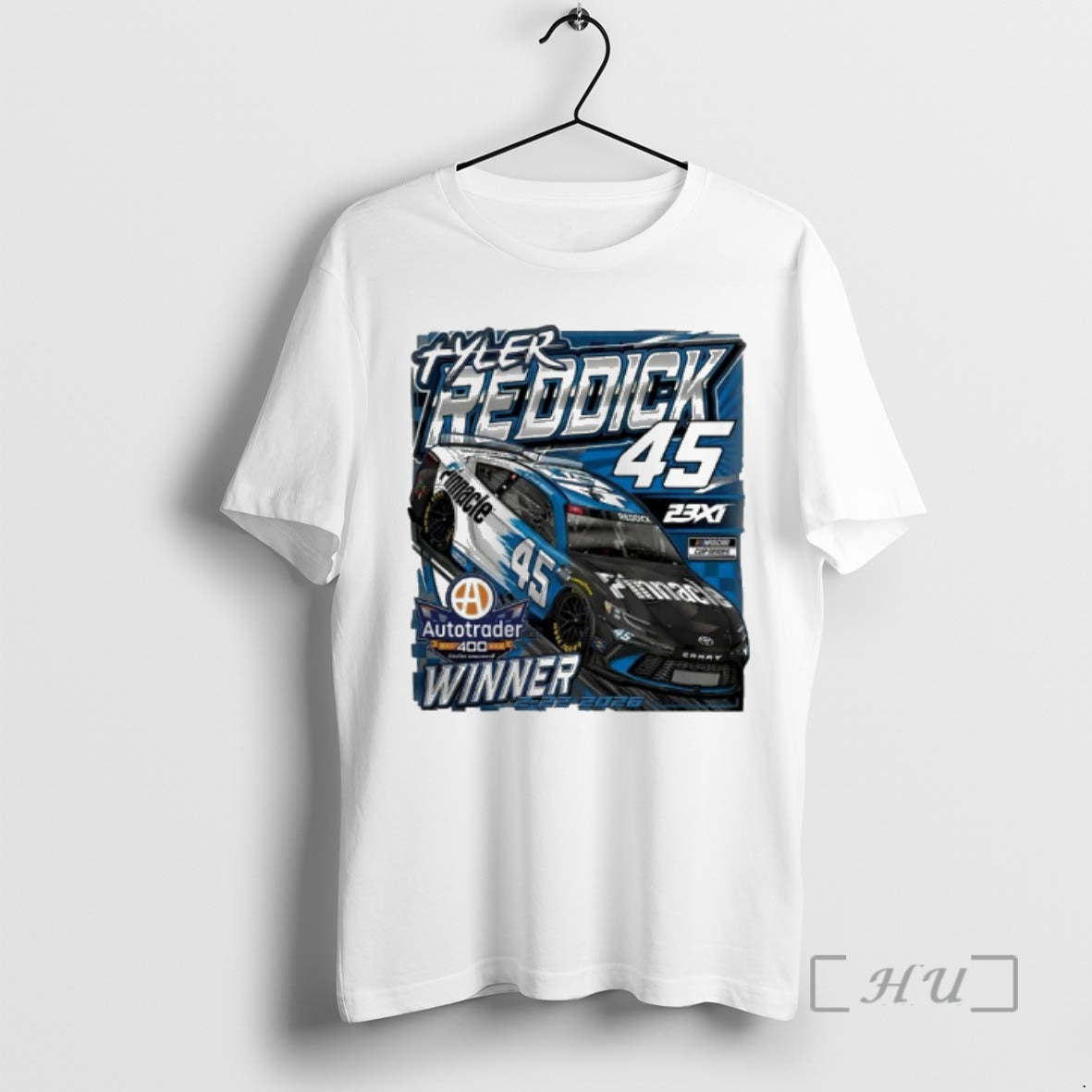 Officials 23xi Racing Shop Tyler Reddick Autotrader 400 Race Winner