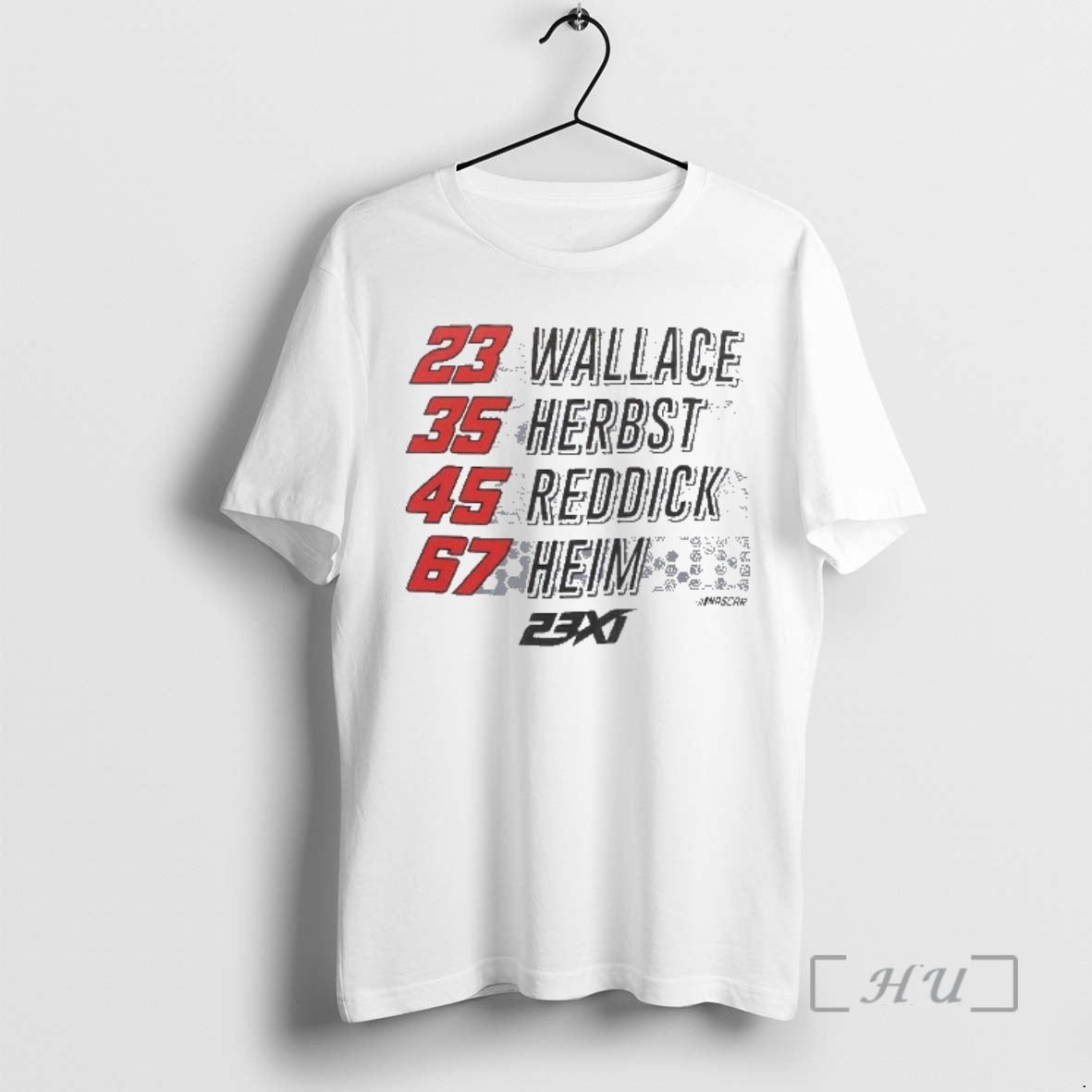 Officials 23xi Racing White Drivers Lifestyle