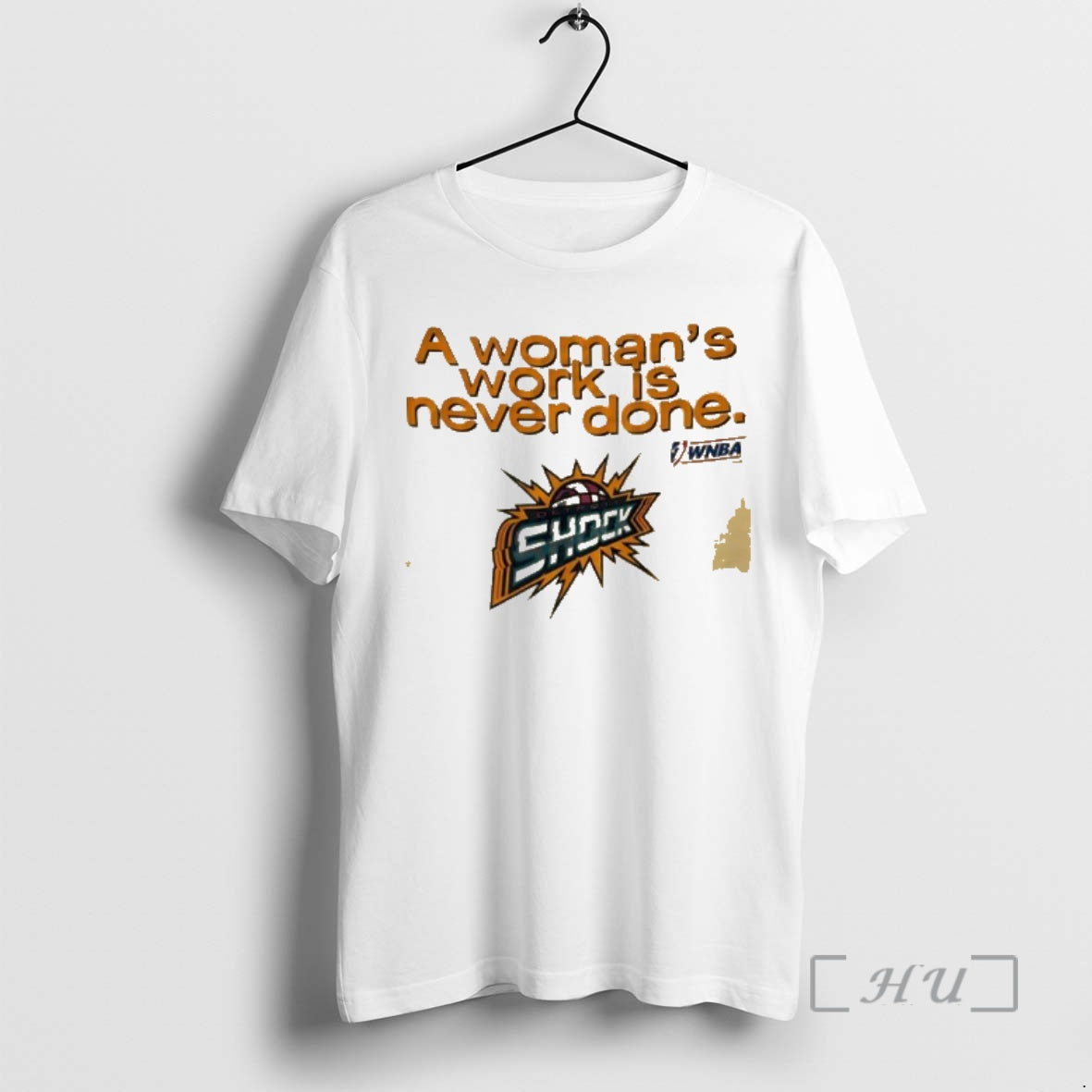 Officials A Womans Work Is Never Done Detroit Shock Wnba Team Premium T Shirts Sweater