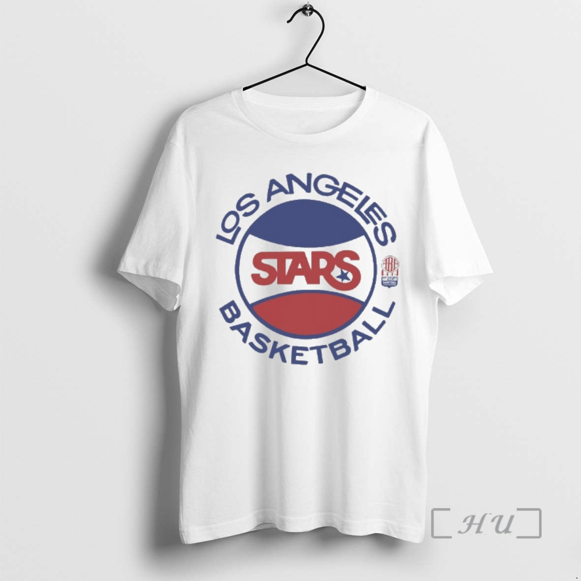 Officials Aba Los Angeles Stars Basketball Retro Logo