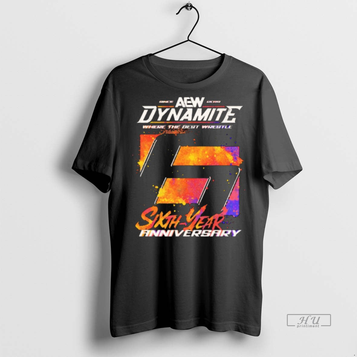 Officials Aew Dynamite Where The Best Wrestle Sixth Year Anniversary 2025 T Shirt Sweater