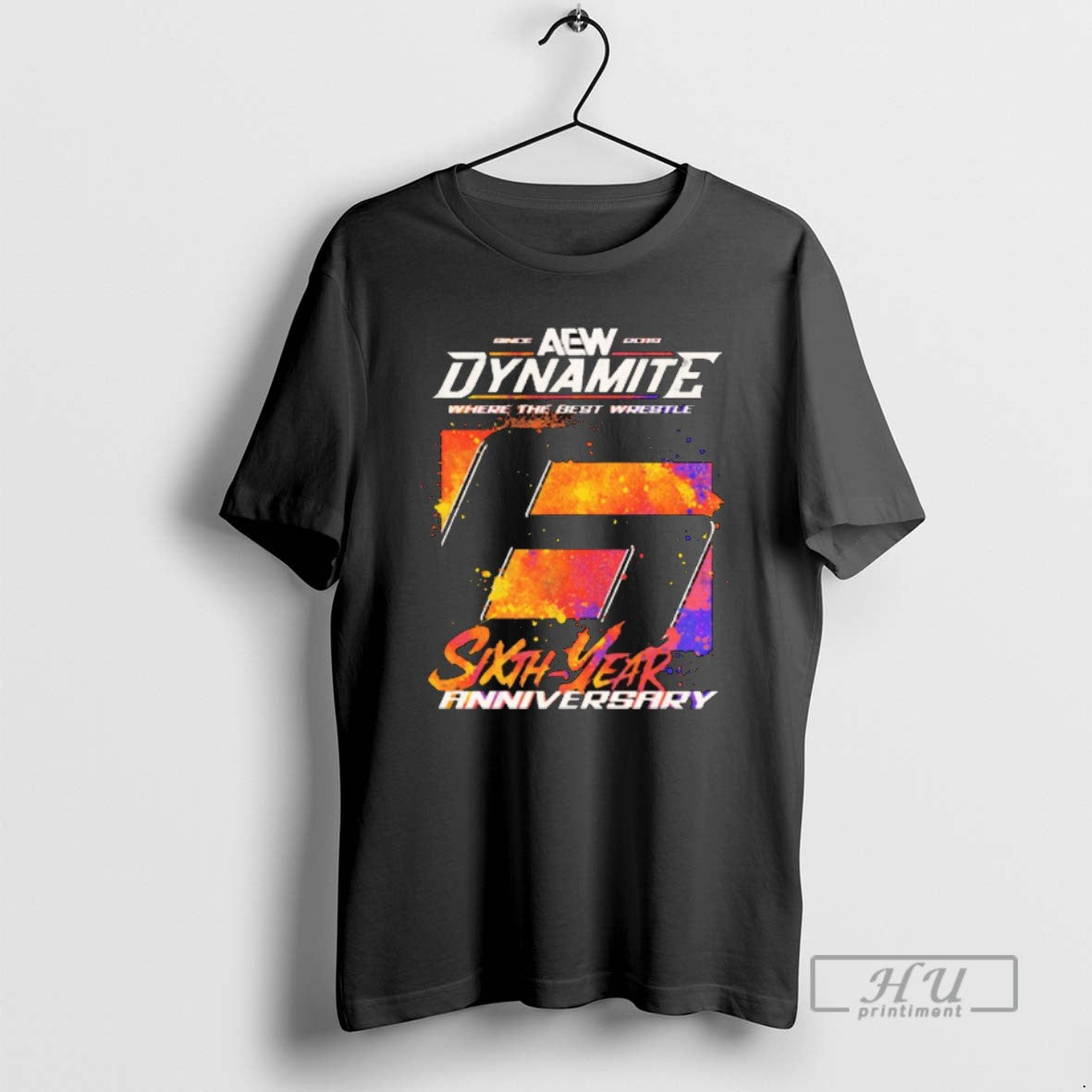Officials Aew Dynamite Where The Best Wrestle Sixth Year Anniversary 2025 T Shirt