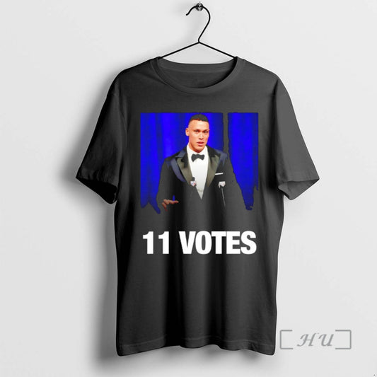 Officials Aaron Judge 11 Votes For New York City Mayor In The 2025 Premium T-Shirts, Hoodie, Sweatshirt | WearSparks.com