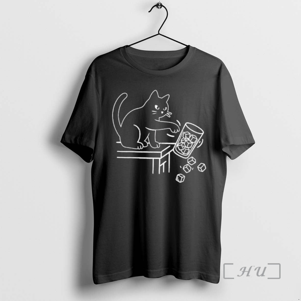 Officials Abolish Ice Funny Black Cat Pushing Ice Cat Meme T-Shirts, Hoodie, Sweatshirt | WearSparks.com