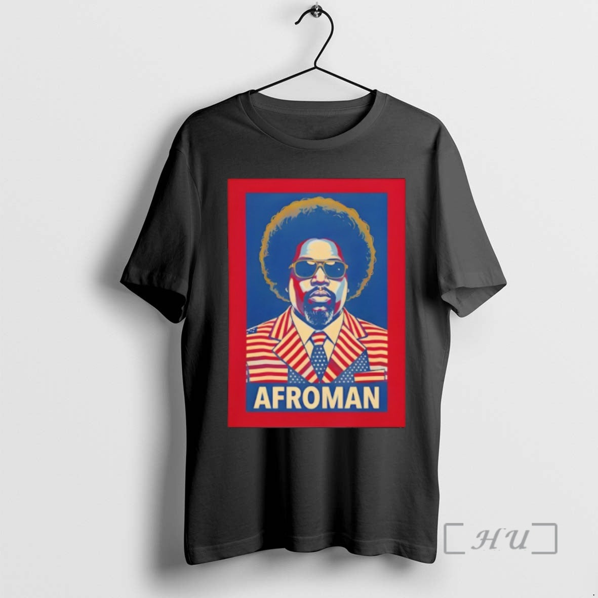 Officials Afroman Portrait Graphic Retro Pop Art Afroman Style