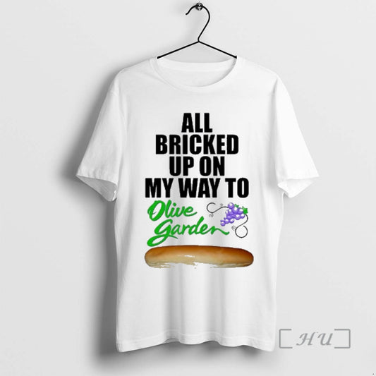 Officials All Bricked Up On My Way To Olive Garden Breadstick Grapes Premium T Shirts