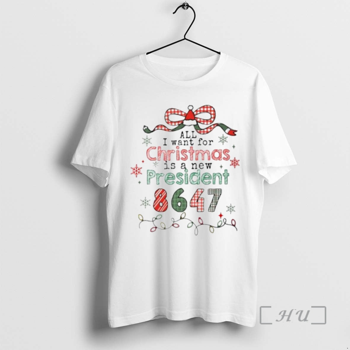 Officials All I Want For Christmas Is A New President 3647 Ornaments Premium T Shirts Hoodie, Sweatshirt | WearSparks.com