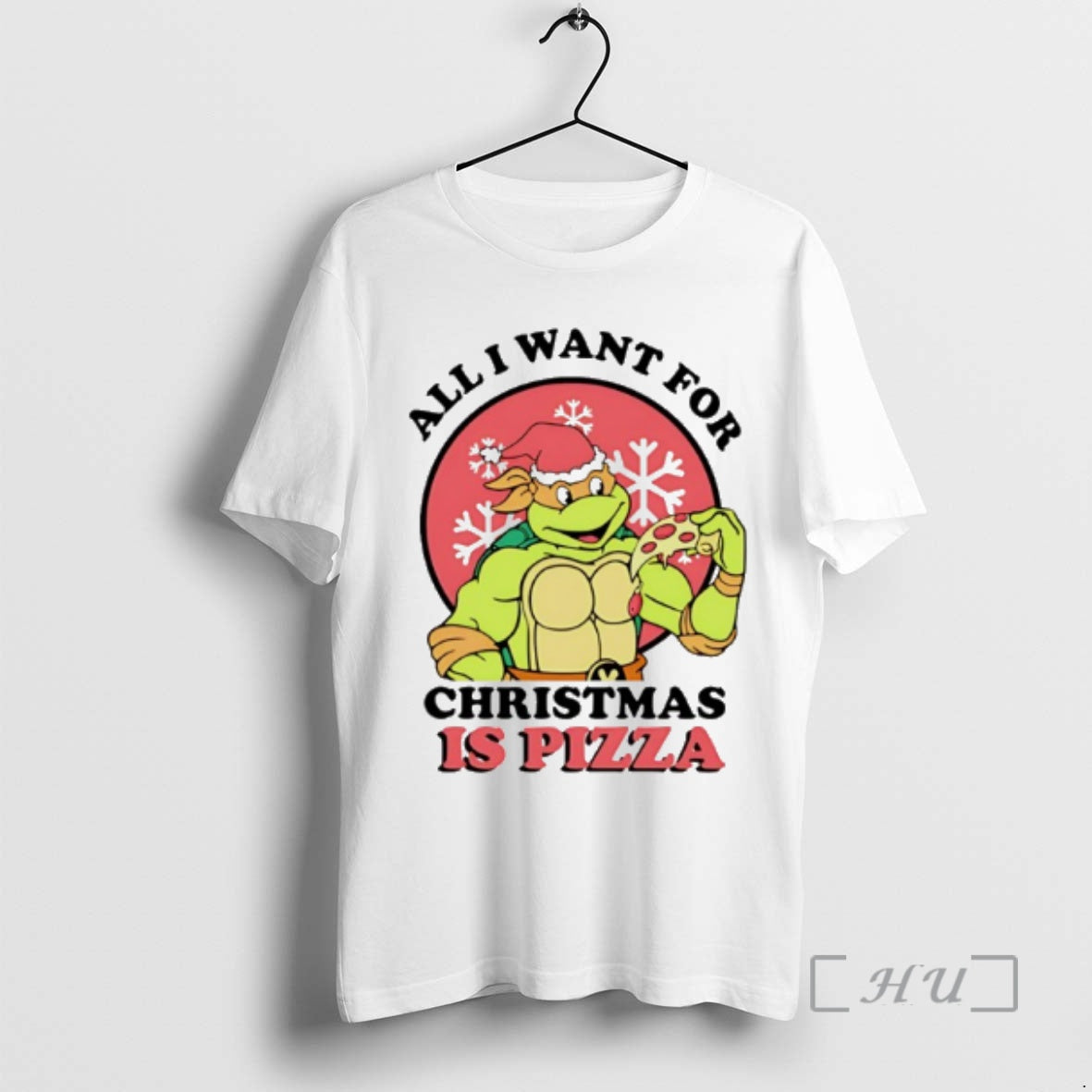 Officials All I Want For Christmas Is Pizza Turtle T-Shirts, Hoodie, Sweatshirt | WearSparks.com