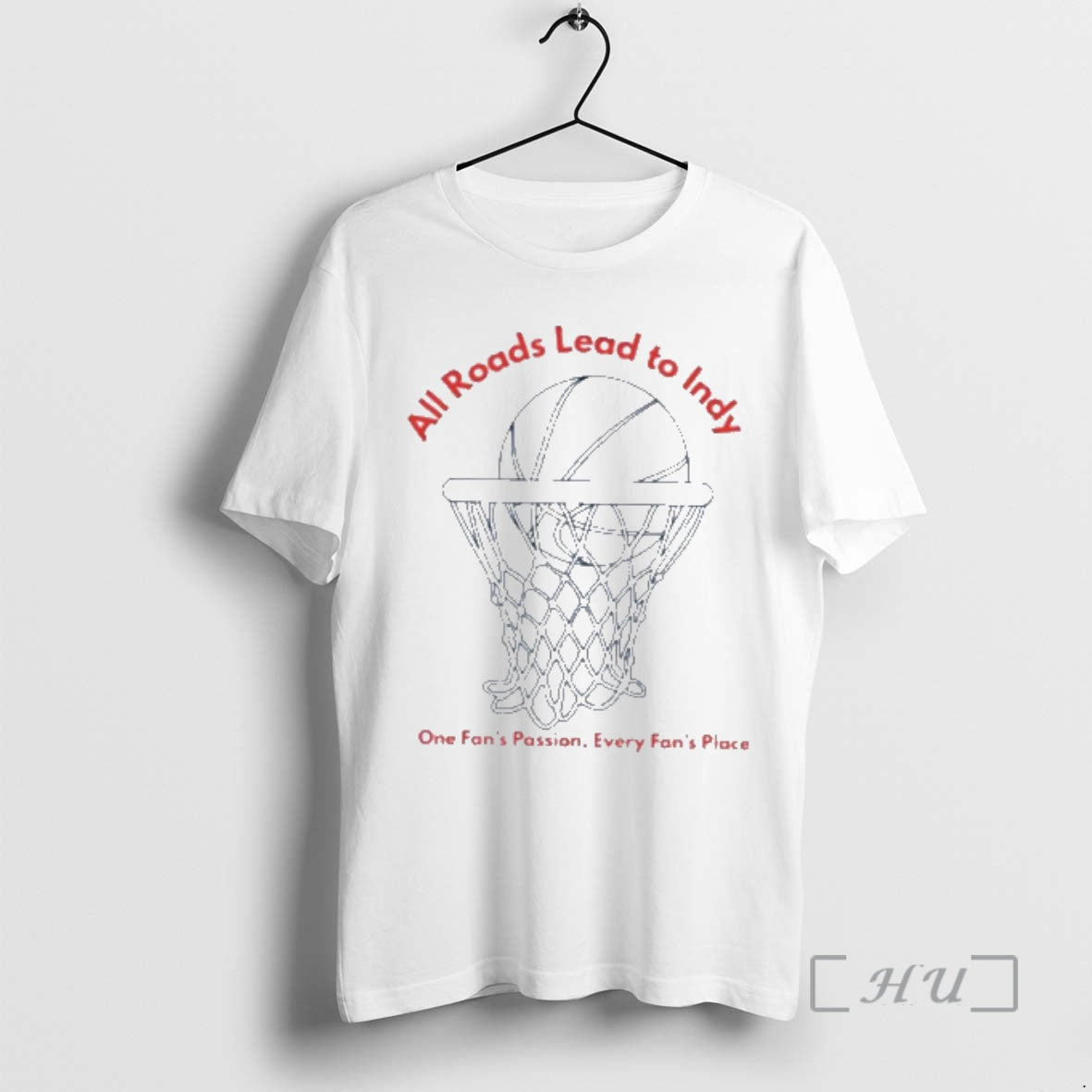 Officials All Roads Lead To Indy One Fans Passion Every Fans Place Premium T Shirts