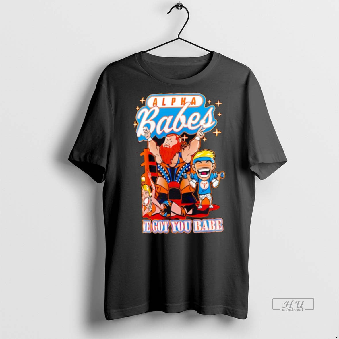 Officials Alpha Academy Babes We Got You Babe Cartoon Graphic T Shirt Sweater