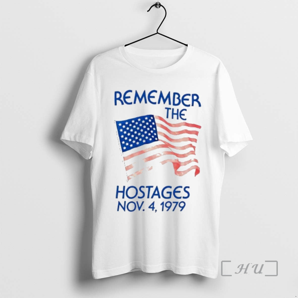 Officials America Remember The Hostages 1979 Flag Tee Hoodie, Sweatshirt | WearSparks.com